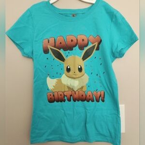 Pokemon Eevee T-Shirt Size L NEW!!